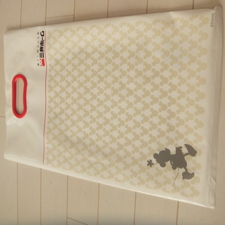 ミッキー＆ミニー　ディズニー　紙袋＆プラスティックバッグの画像
