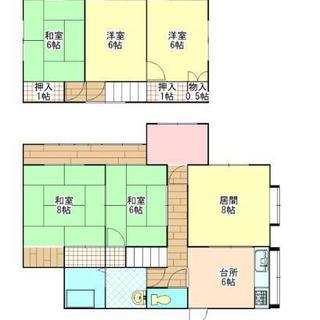 かすみがうら市下稲吉の戸建　神立駅徒歩14分　倉庫あり　初期費用5万円ポッキリ - かすみがうら市