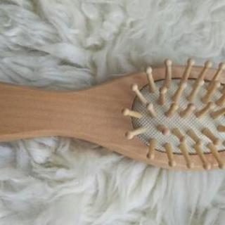値下げしました。木製ヘアブラシ