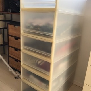 【お取引完了しました！】無印良品のPP衣装ケースをあげます！