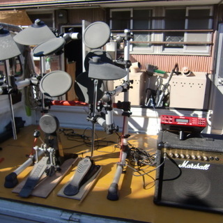 ＹＡＭＡＨＡ　サイレント＆ドラム練習機セット　中古