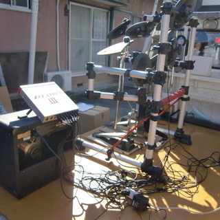 ＹＡＭＡＨＡ　サイレント＆ドラム練習機セット　中古の画像