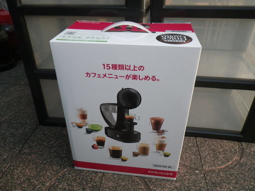 ■新品■ネスレ ネスカフェ ドルチェグスト ブラックインフィニッシマ MD9780-BL