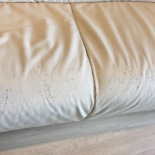 3人掛けソファー (アイボリー)の画像