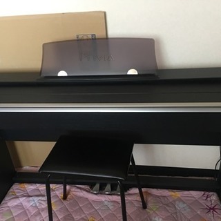 今月処分CASIO privia PX-730 椅子付き ペダル未開封 ヘッドホン付 説明書有
