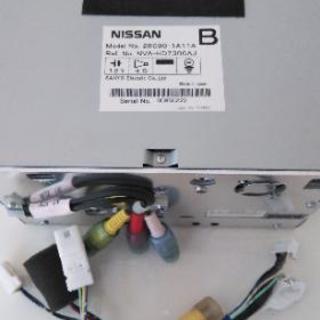 日産純正HDDカーナビ NVA-HD7306AJ 日産ノートE11 2008年製から取り外しの画像