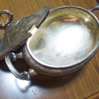 カレー用？　洋銀　食器　ニッケルシルバーの画像
