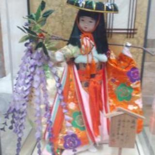 中古　日本人形(藤娘)　値下げ