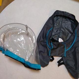 OGK自転車レインカバー　小さな破れあり