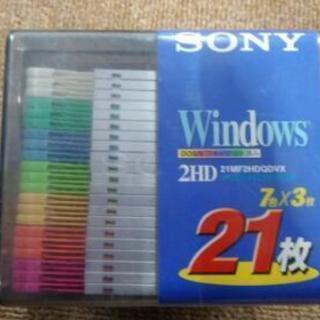 未開封　フロッピー21枚