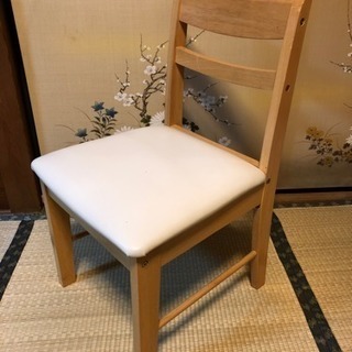 【値下げしました】ダイニングチェア ニトリ 木製