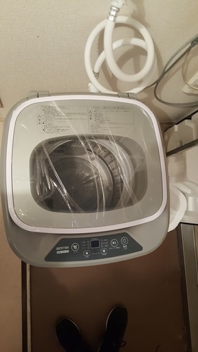 BESTEK　洗濯機　ほぼ新品　18年9月末購入