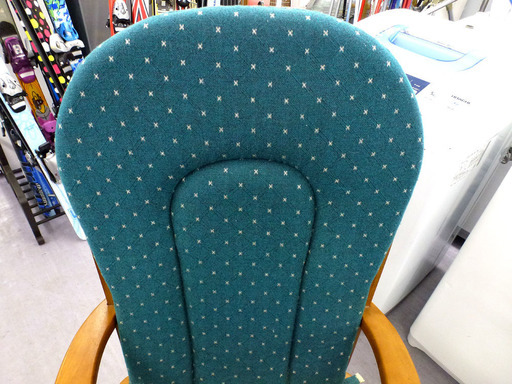 PayPay可 【手稲リサイクル】クッション付き ロッキングチェア ￥12,800-