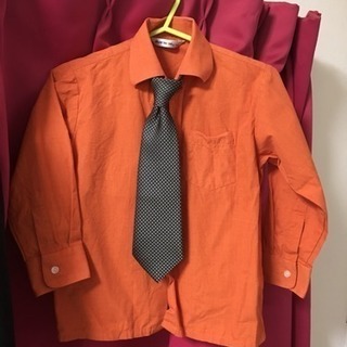 フォーマル カジュアルシャツ 110の画像