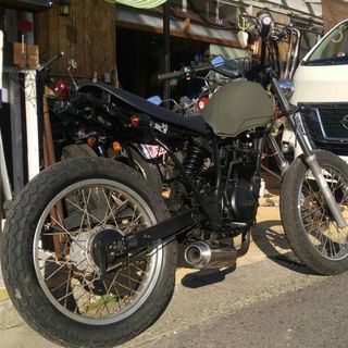 １点もの！！YAMAHA　セロー225　ミリタリートラッカーカス...