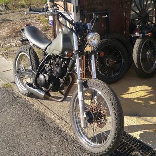 １点もの！！YAMAHA　セロー225　ミリタリートラッカーカスタム★　実働ベース車体　愛知から　近場の送料安い！の画像