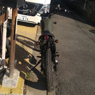 １点もの！！YAMAHA　セロー225　ミリタリートラッカーカスタム★　実働ベース車体　愛知から　近場の送料安い！の画像