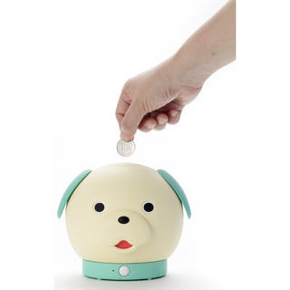 おせっかいなスマート 貯金箱 バンクワン 100円玉専用　【新品未開封】　タカラトミーアーツ　WIFI　貯金箱の画像