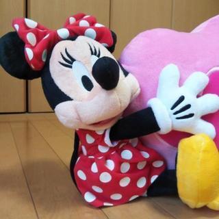 ミッキー&ミニー ロングピローの画像