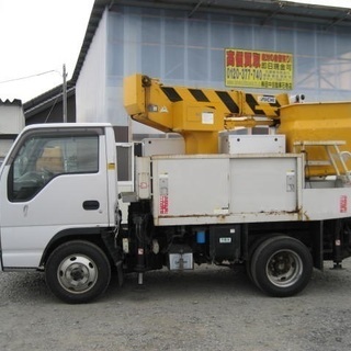 H15 いすゞエルフ４ＷＤ高所作業車　車検1年付　 R4年自動車税込み ID13009の画像