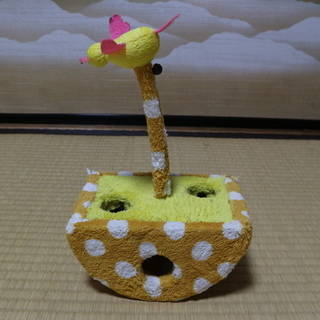 猫のおもちゃ　揺れる小鳥と鈴の音色