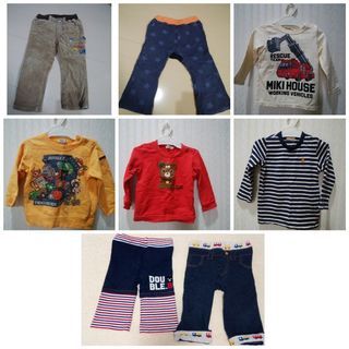 ミキハウス　ダブルビー　まとめ売り　90cm