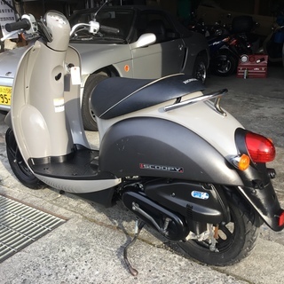 【引き取り先が決まりました】スクーピー　希少のFIモデル　程度良！　今年から全込価格！の画像