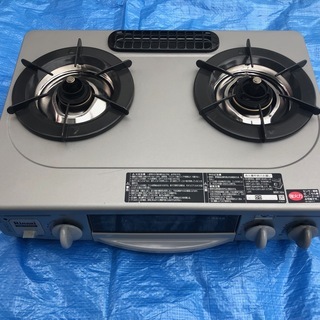 ガスコンロ 美品リンナイ RTS-337WNTS-R LPガス専...