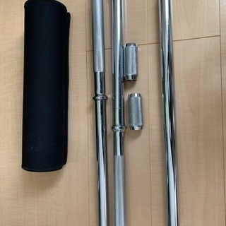 CSMダークキバットベルト組み立て式バーベル（スタンド付き）