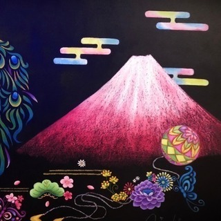 チョークアート♡ キラキラアート♡教室