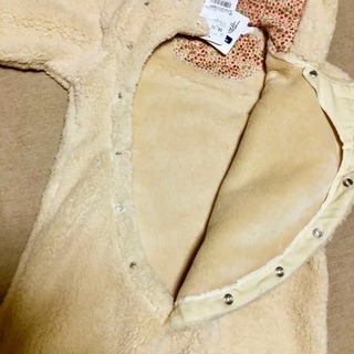 ［新品］SOLEMAR モコモコカバーオールの画像