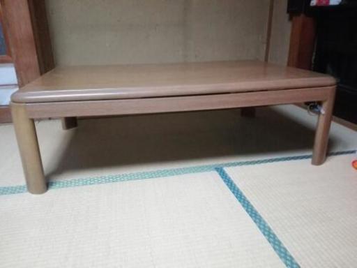 【日時限定】家具調こたつ