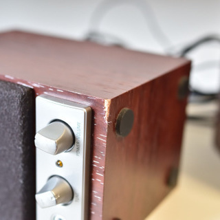 ELECOM(MS-75CH)木のスピーカー ☆中古☆の画像