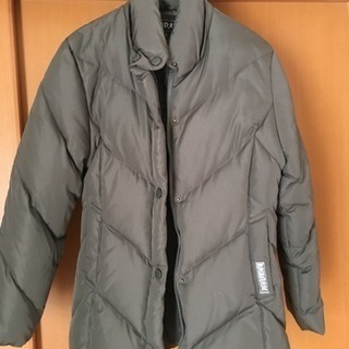 中古 女性用ダウンハーフコート、ジャンバー2着