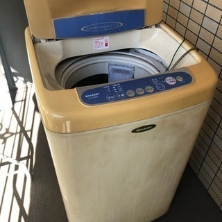 【引越処分】シャープ洗濯機5kg
