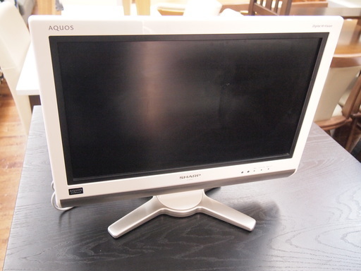 【2008年製】SHARPの20インチ液晶テレビ！