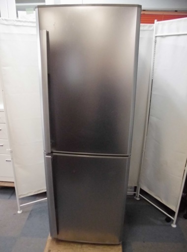 ★最終値下げ!! 三菱/MITSUBISHI 2ドア冷蔵庫 MR-H26M-T 256L 2007年製 中古品 高さ161cm 大きめです(^^♪ JM2215)【取りに来られる方限定】