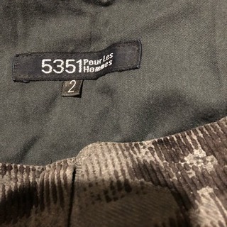 【再値引き‼︎】 5351プールオム デザインパンツ Mの画像