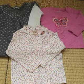 ※一部休止中※70～100 女児カットソー、スカート他【古着】