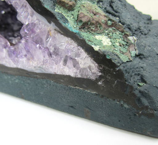 アメジストドーム 愛の守護石 紫水晶 原石 幅26cm×奥行12cm×高さ15cm