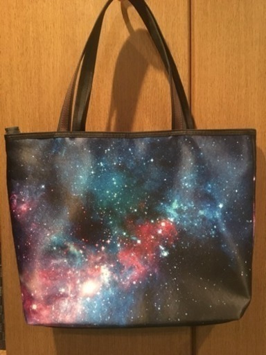 [新品] 宇宙柄トートバッグ