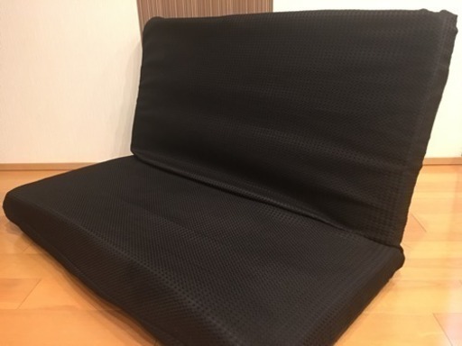 展示品 / 新古品 未使用 希少 座椅子 2人掛け 黒