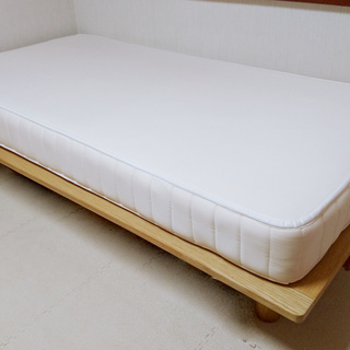 【使用期間1年】無印良品シングルベッド
