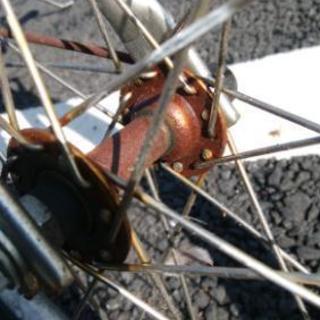 サビあり折りたたみ自転車　20インチ　駒澤大学駅の画像