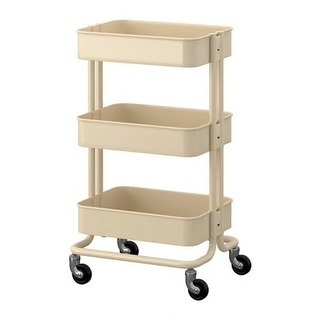 【未使用新品】IKEA/キッチンワゴン/ベージュ