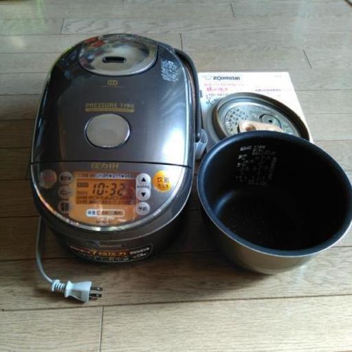 【値下げ】象印　5.5合　真空内釜圧力IH炊飯ジャー　NP-NC10