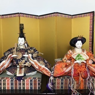 ★【無料】ひな人形 雛人形 新王飾り 草園【0円】川口市★