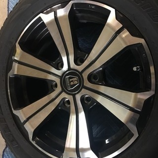 ハイエース用タイヤ＆ホイール 4本セット 17インチ スタッドレスの画像