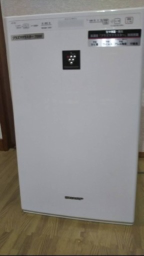 【新規問い合わせ終了】シャープ加湿器空気清浄機プラズマクラスター2010年製