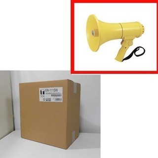 新品 TOA 防滴中型メガホン 15W ER-1115W ホイッ...